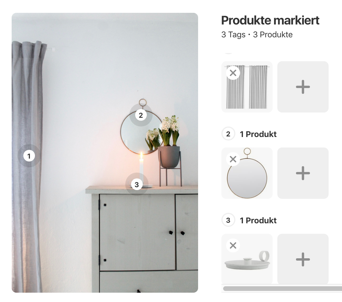 Neue Funktion bei Pinterest: Shoppable Pins
